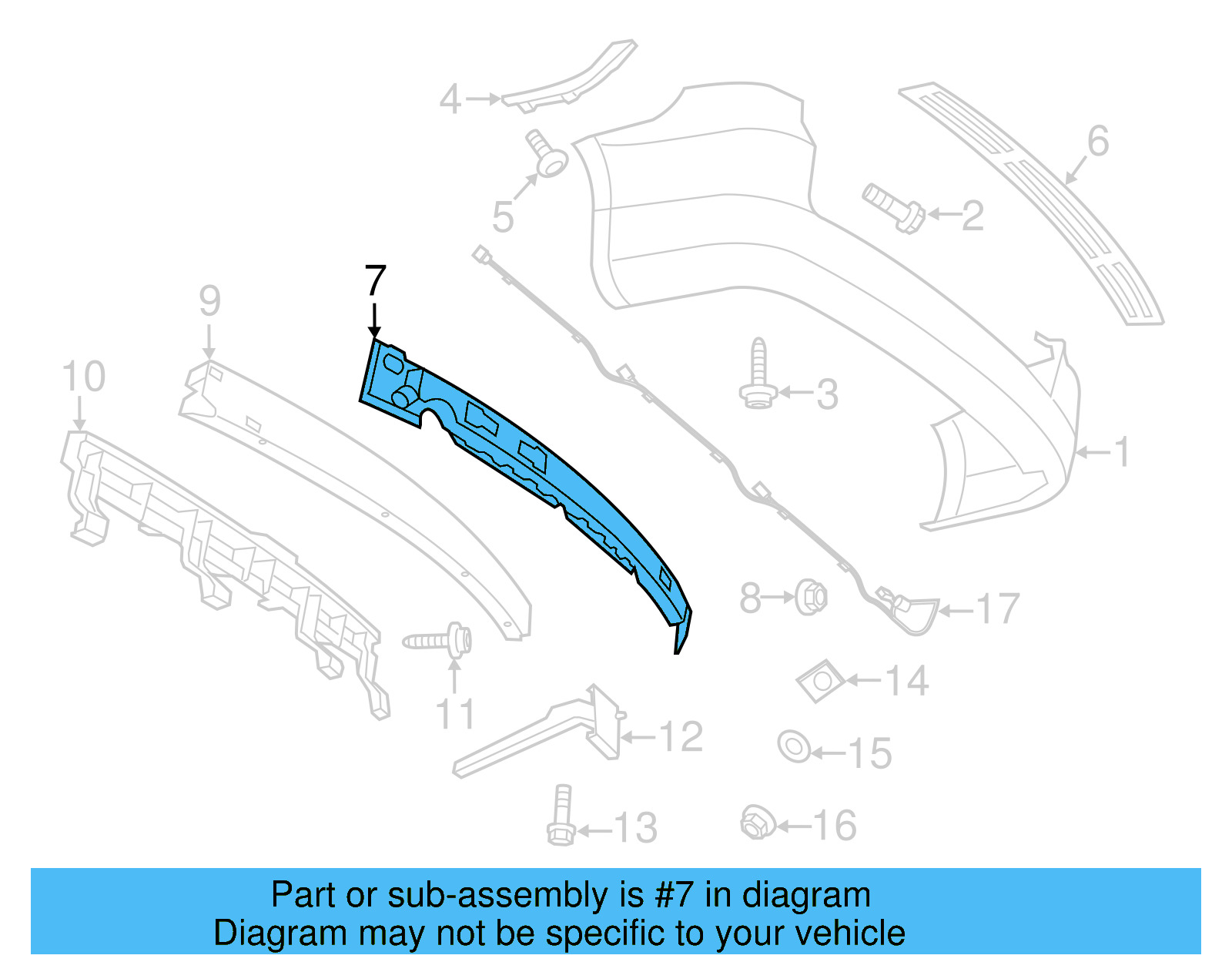 Absorber 7B0-807-431-A - View 4