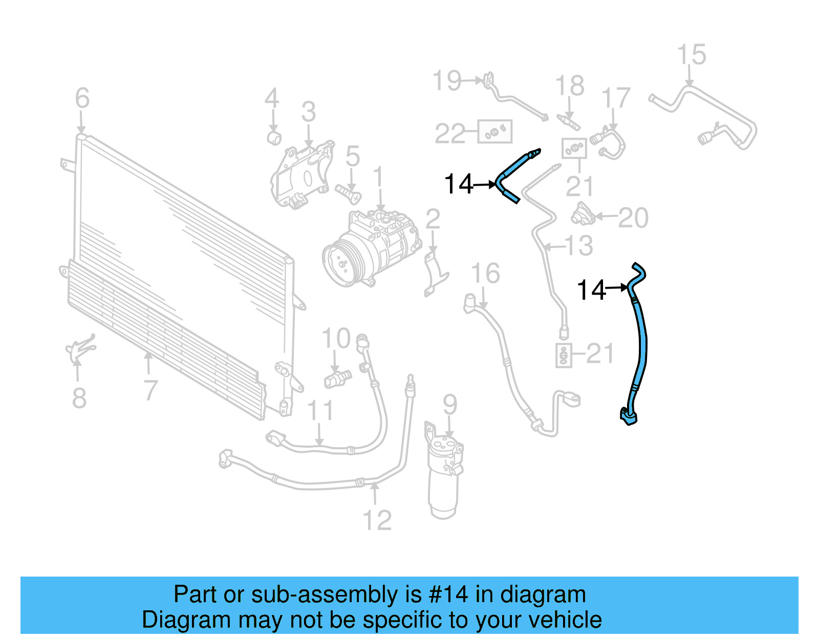 AC Hoses 3D0-260-740-K - View 21