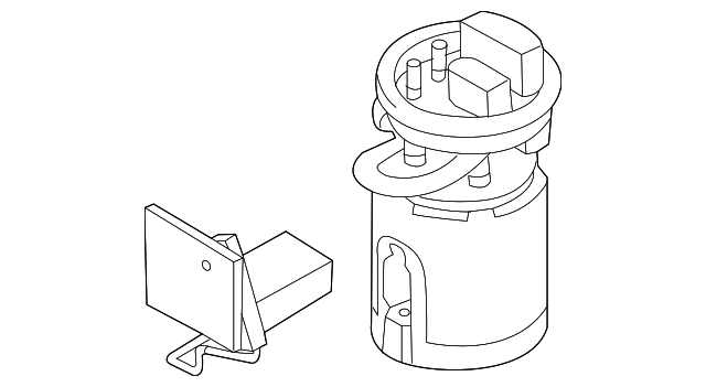 Fuel Pump Assembly 1K0-919-050-AB - View 10