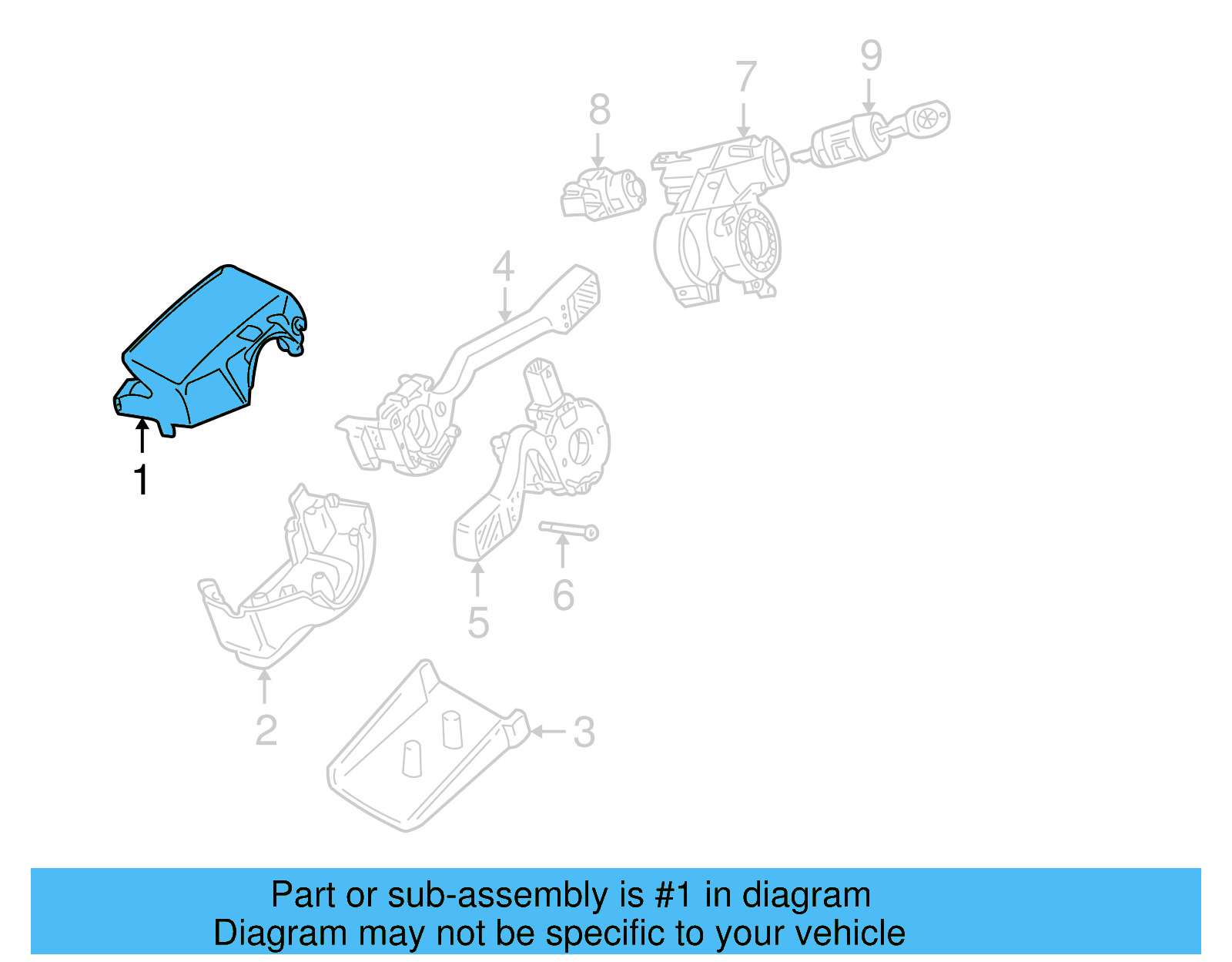 Upper Shroud 701-953-515-A-01C - View 4