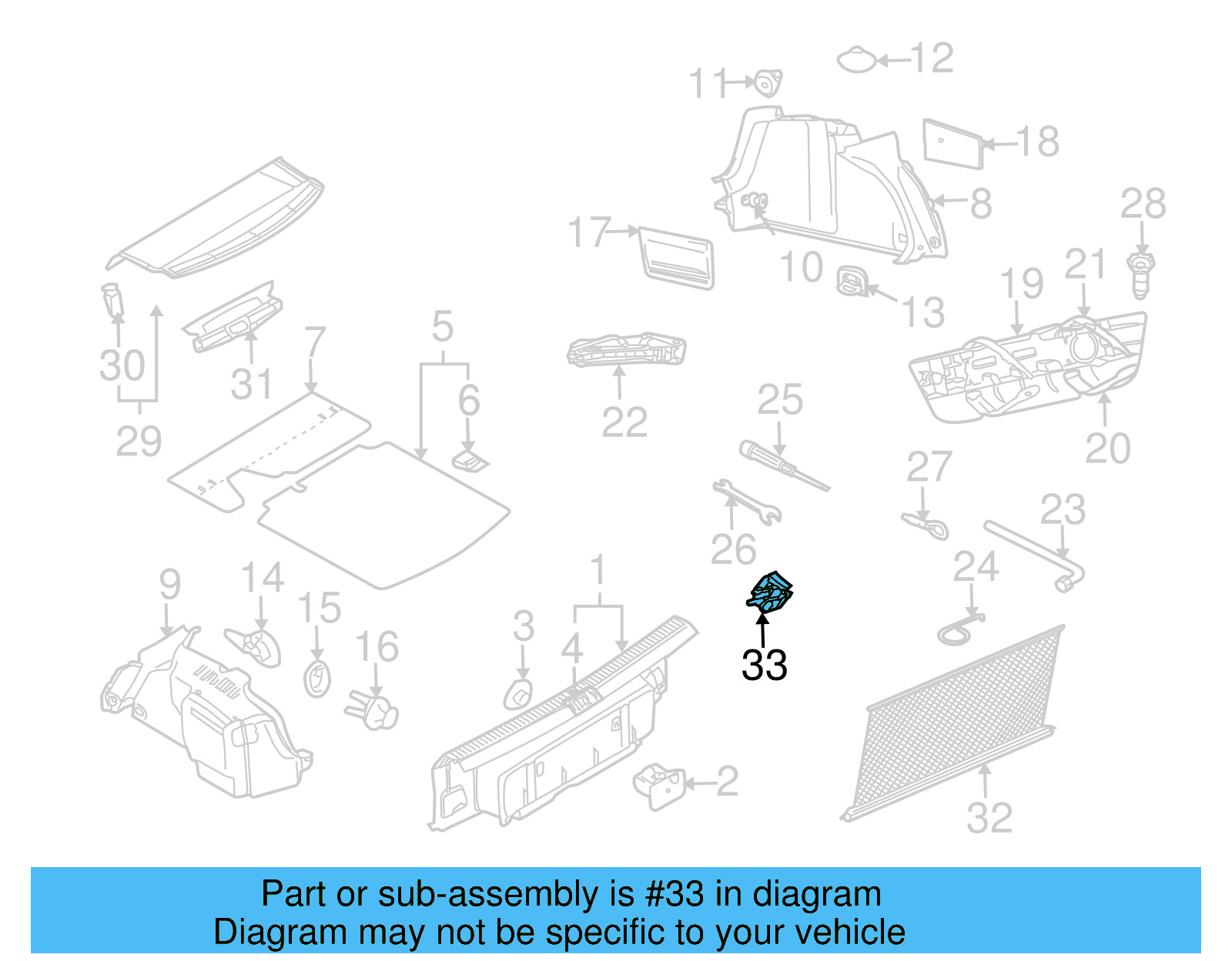 Coat Hook 1K5-861-302-71N