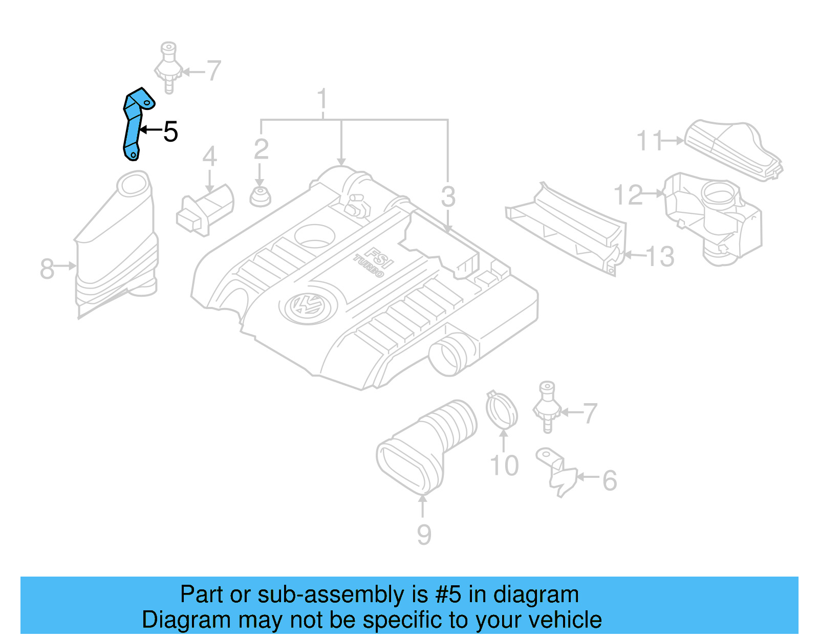 Retainer Plate 06F-133-344-C - View 4