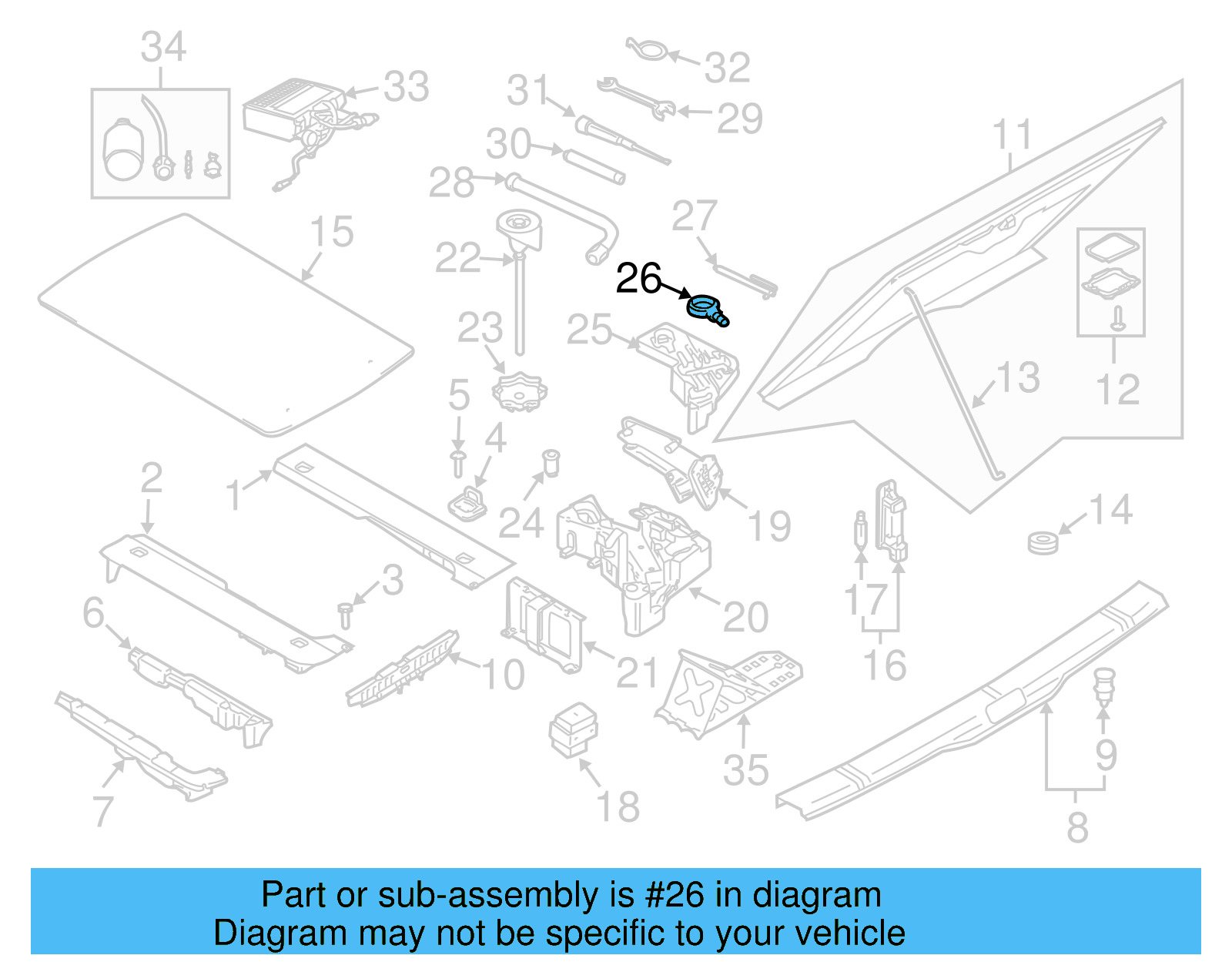 Tow Eye 7L0-805-783-A - View 2