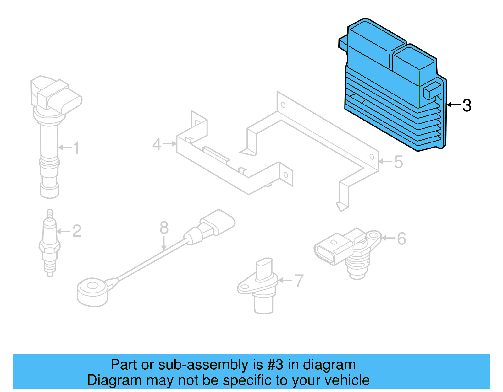 ECM 06K-906-016-C - View 3
