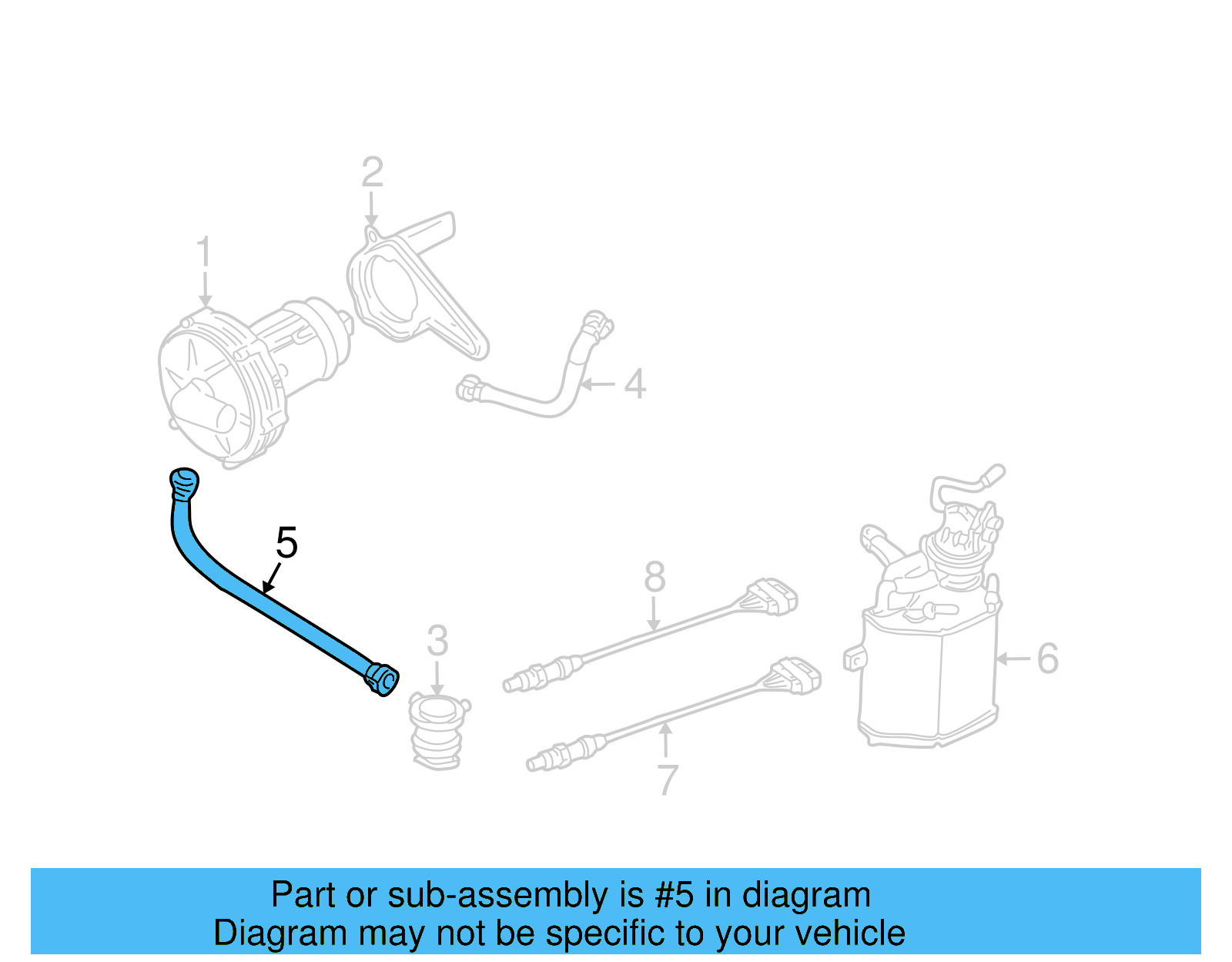 Connector Hose 06A-131-127-N - View 2