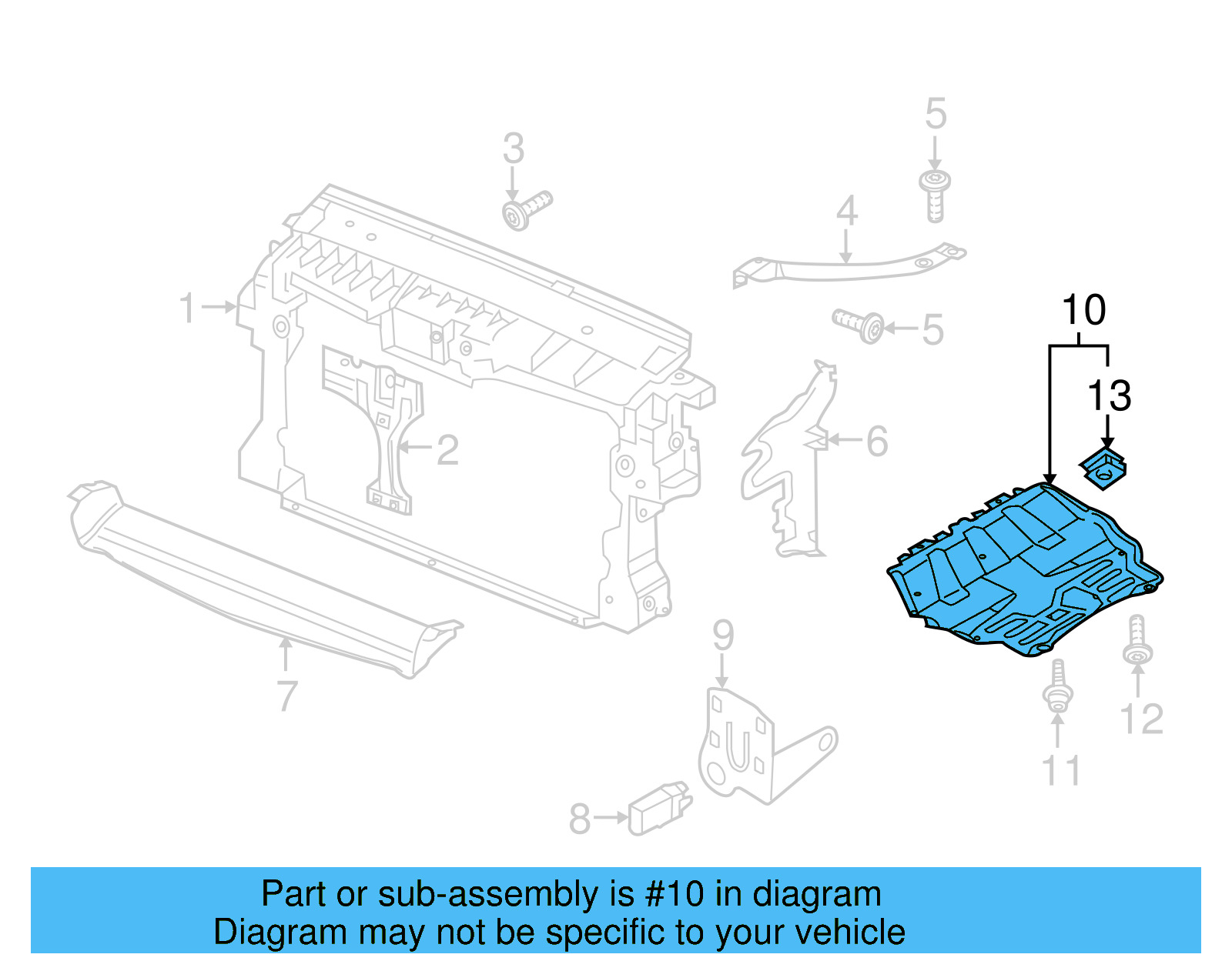 Splash Shield 5N0-825-235-C - View 6