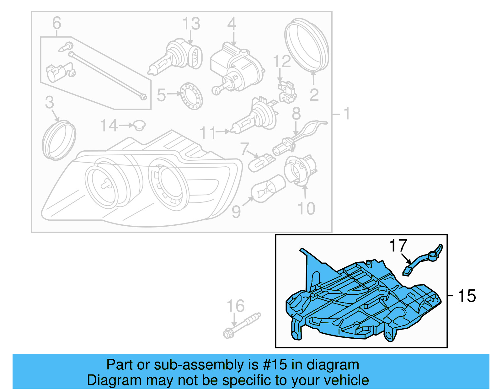 Mount Bracket 7L6-941-292 - View 13