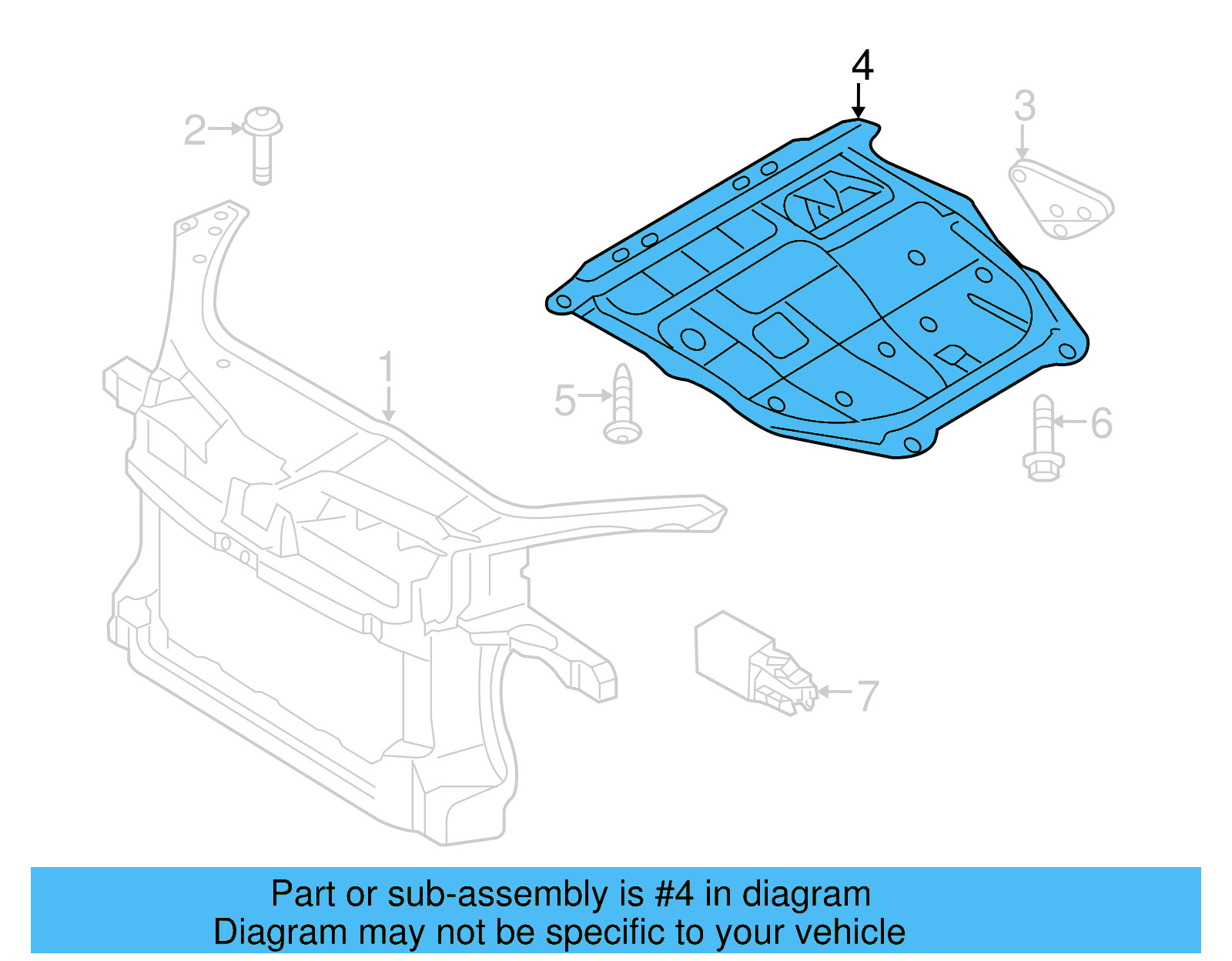Splash Shield 1Q0-825-237-B - View 5