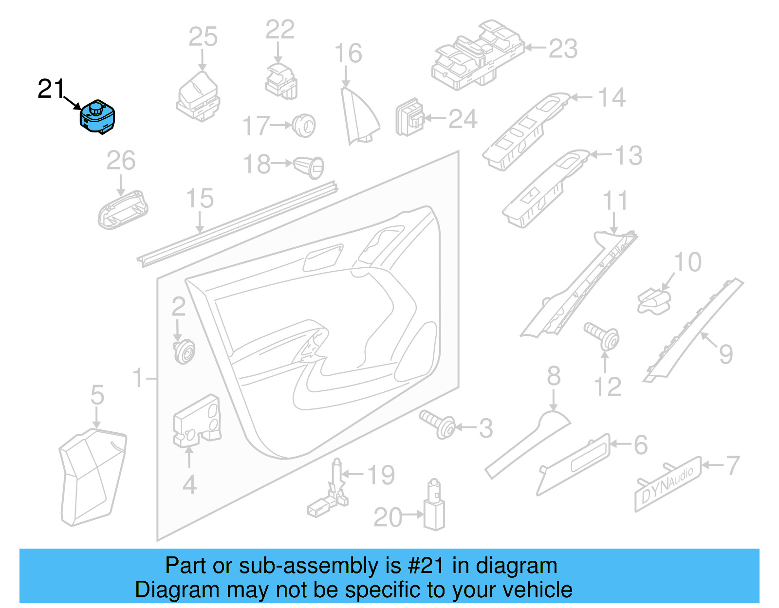 Mirror Switch 5K0-959-565-XSH - View 7