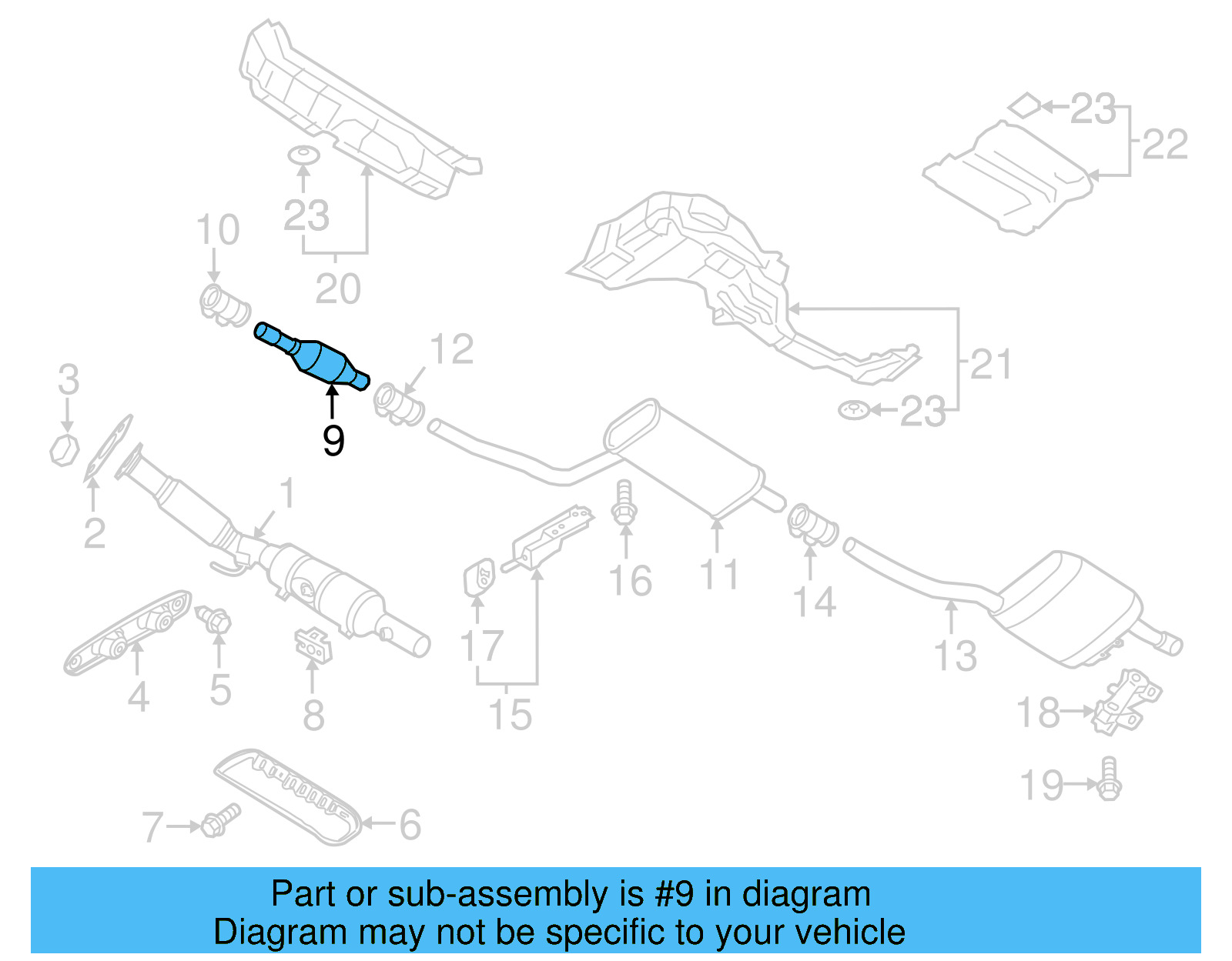 Muffler & Pipe 561-253-209-A - View 4