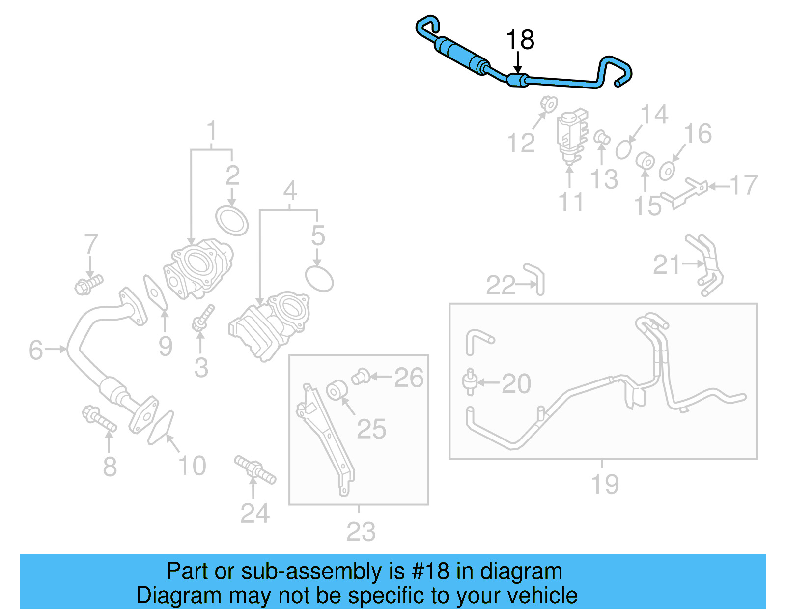 Vacuum Tube 03L-131-055-DR - View 8