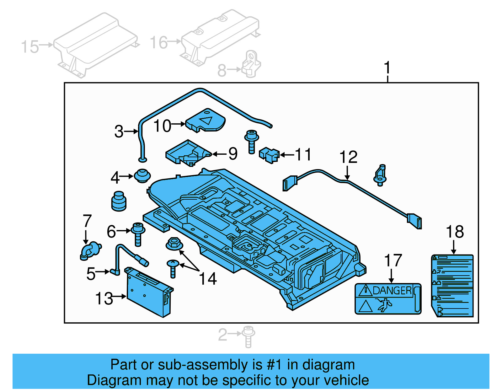Battery 5C6-915-590-D - View 5