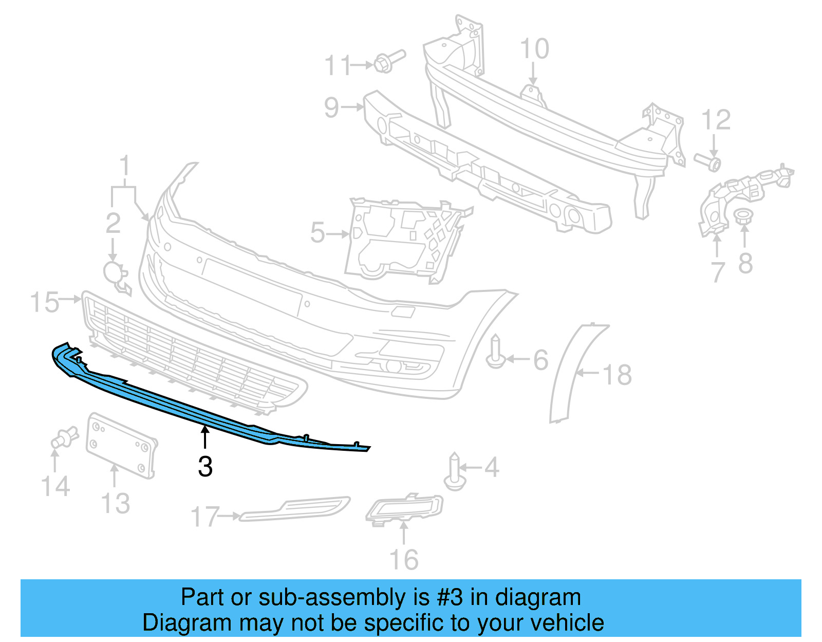 Spoiler 5GM-805-915-B-9B9 - View 3