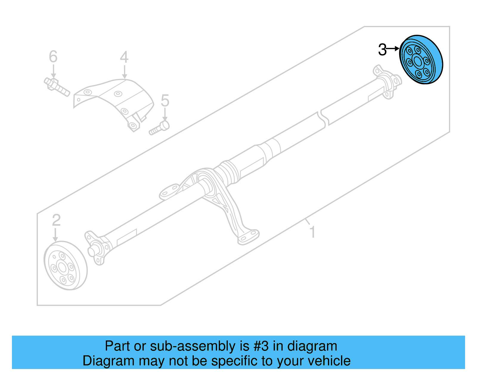 Drive Shaft Damper 5Q0-521-307 - View 9