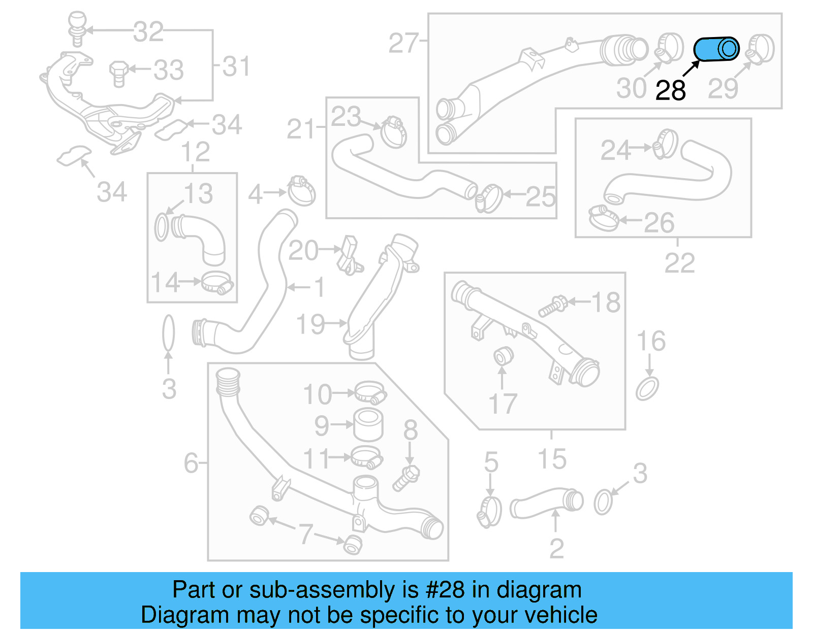 Connector Hose 7P0-145-832-A - View 18
