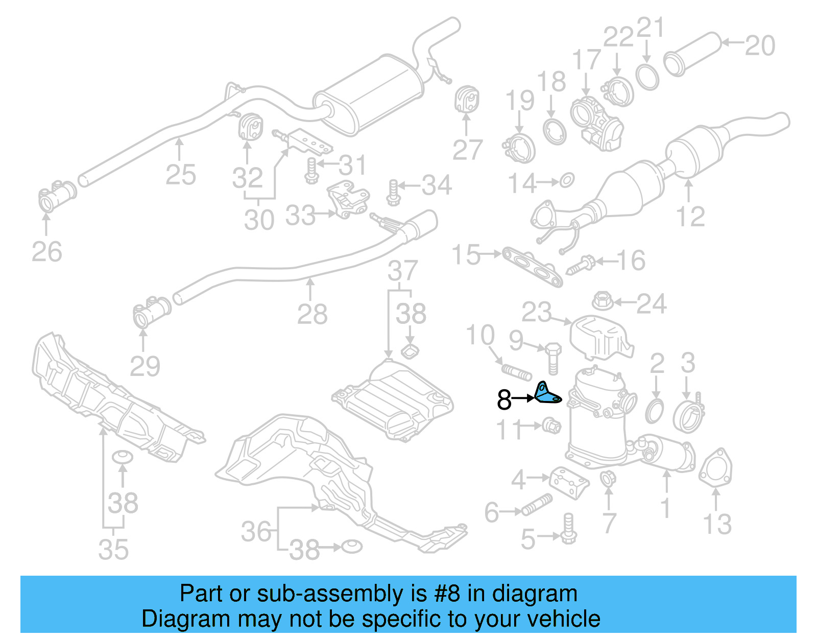 Bracket 5N0-253-463 - View 33