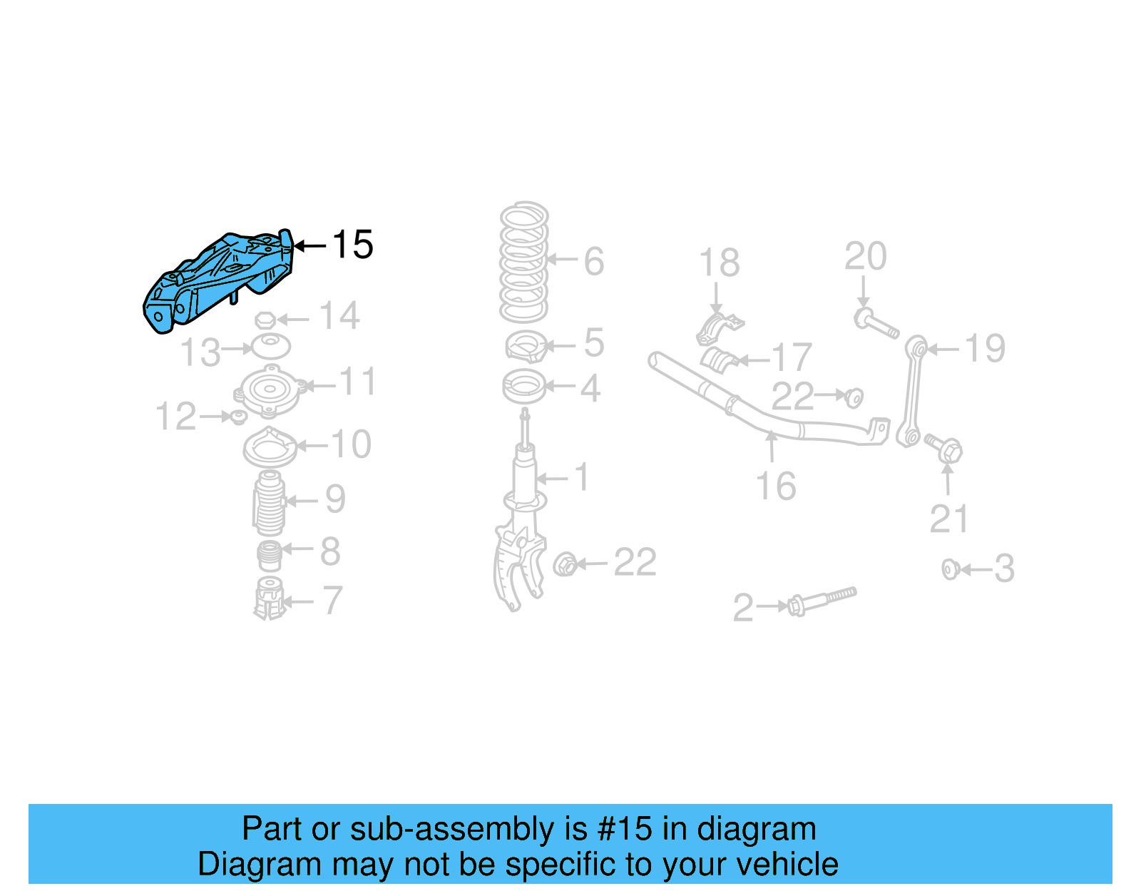 Mount Bracket 7L0-412-391-D - View 4