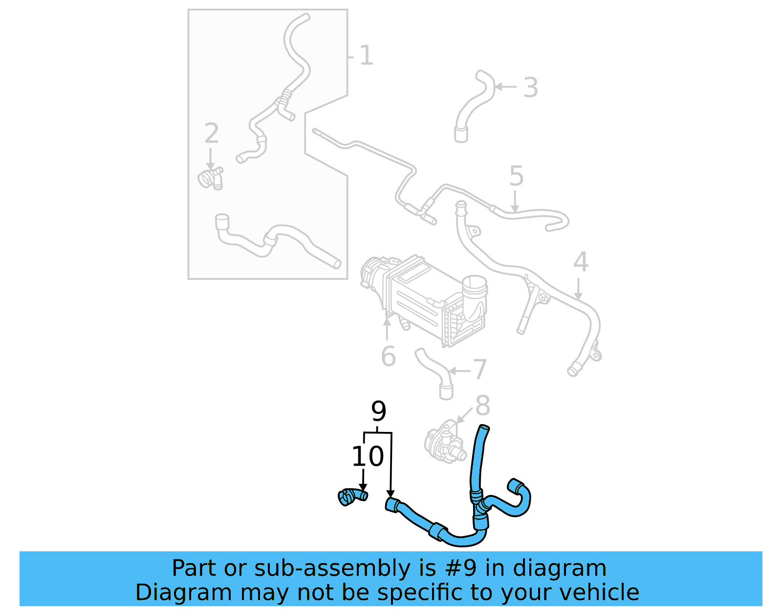 Hose Assembly 5QM-121-049-K