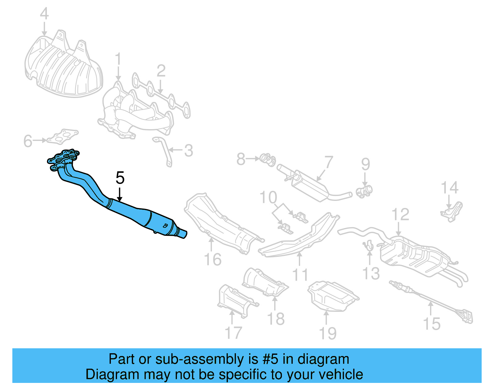Converter & Pipe 1J0-254-508-NX