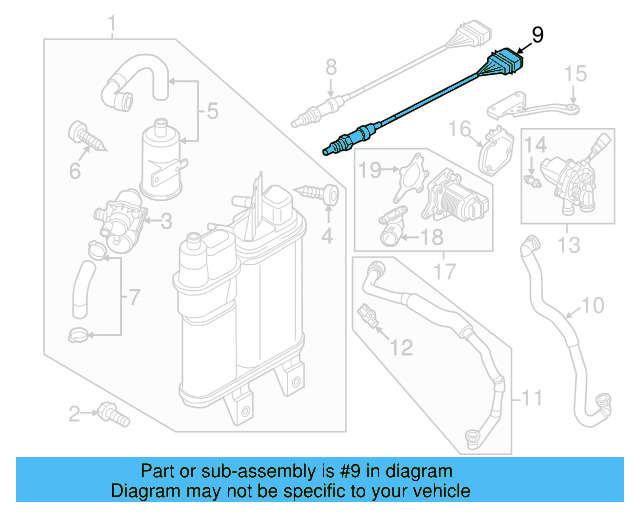 Oxygen Sensor 06K-906-262-CE - View 19