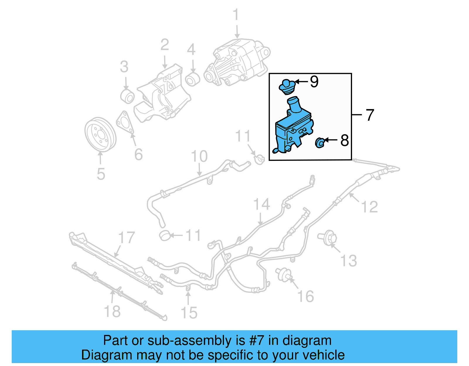 Reservoir Assembly 3D0-422-371-E - View 5