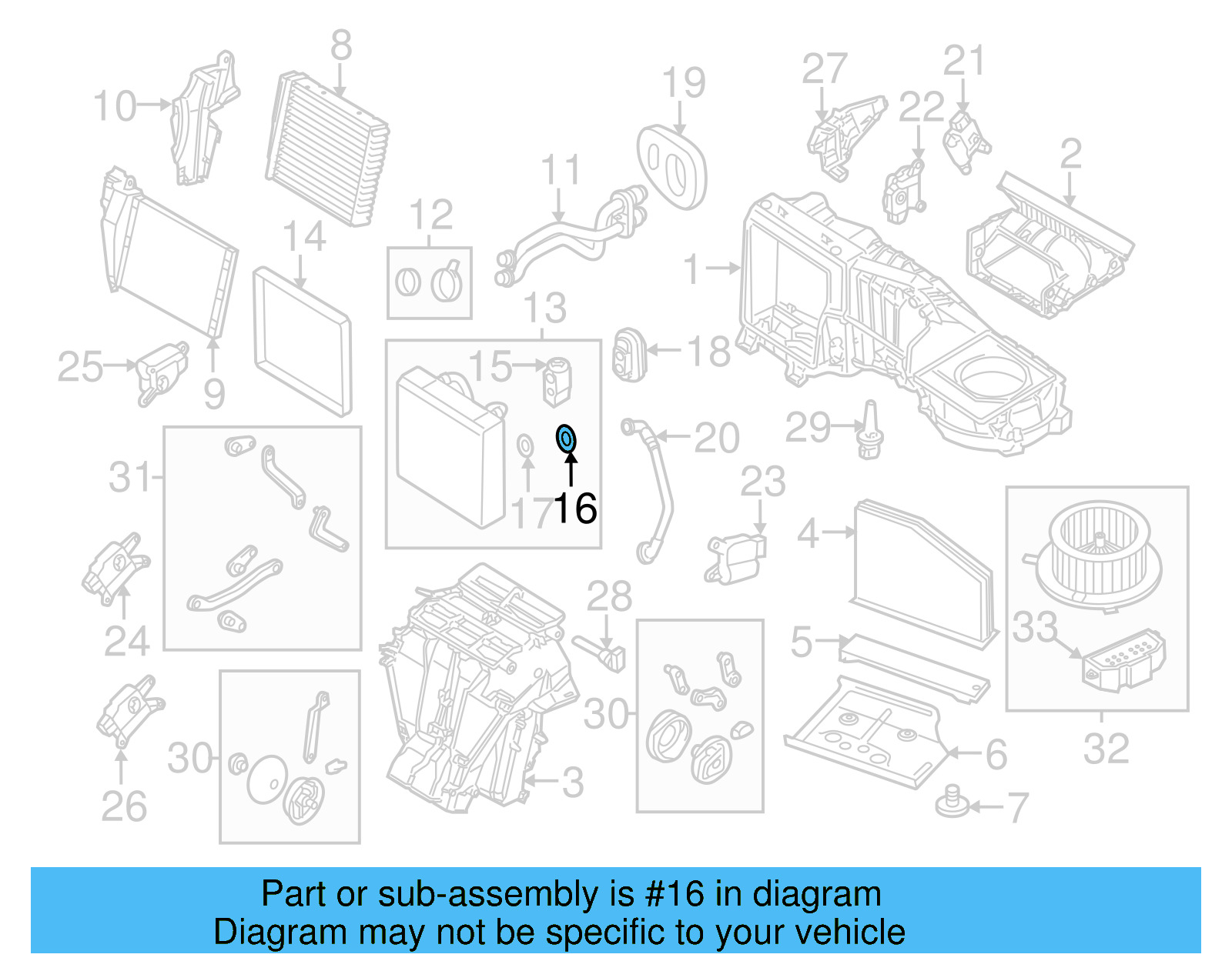 Expansion Valve Upper Seal 8E0-260-749-D - View 59