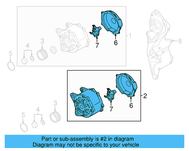 Alternator 06F-903-023-FX - View 43