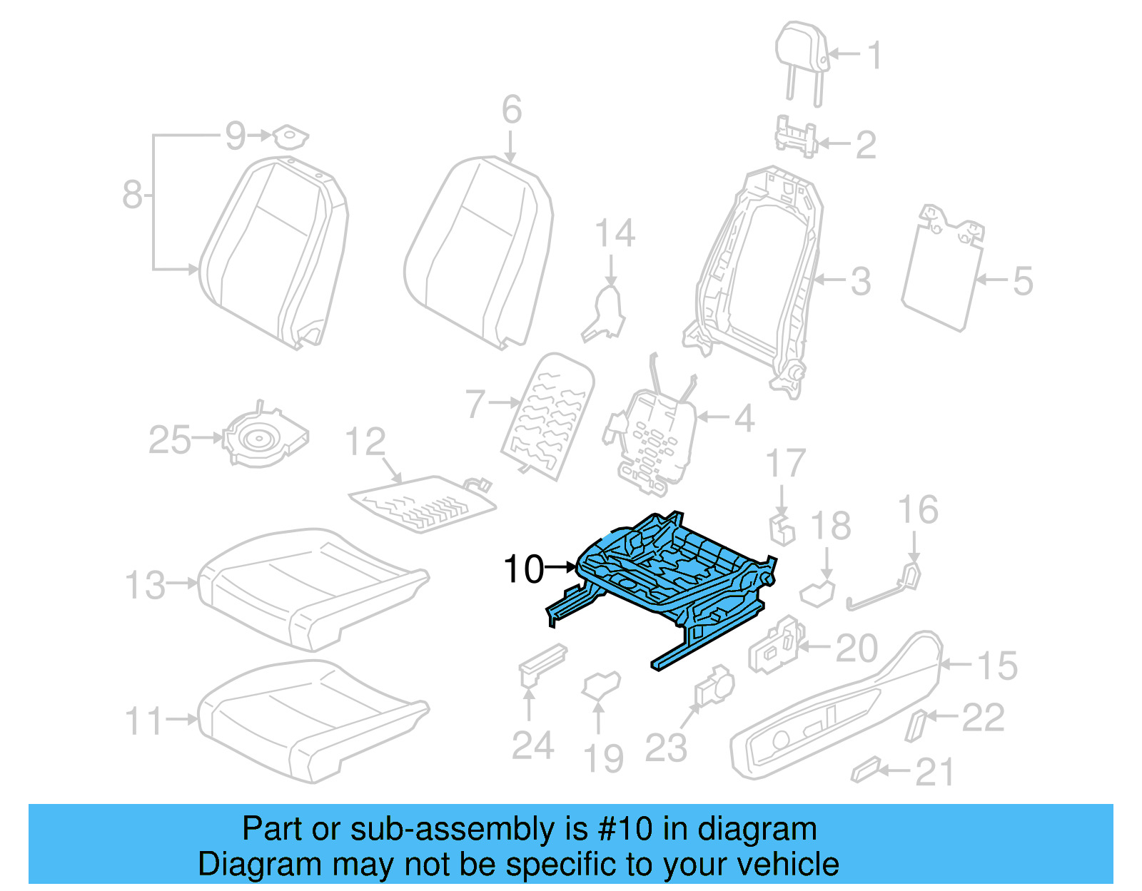 Cushion Frame 80A-881-105-E - View 14