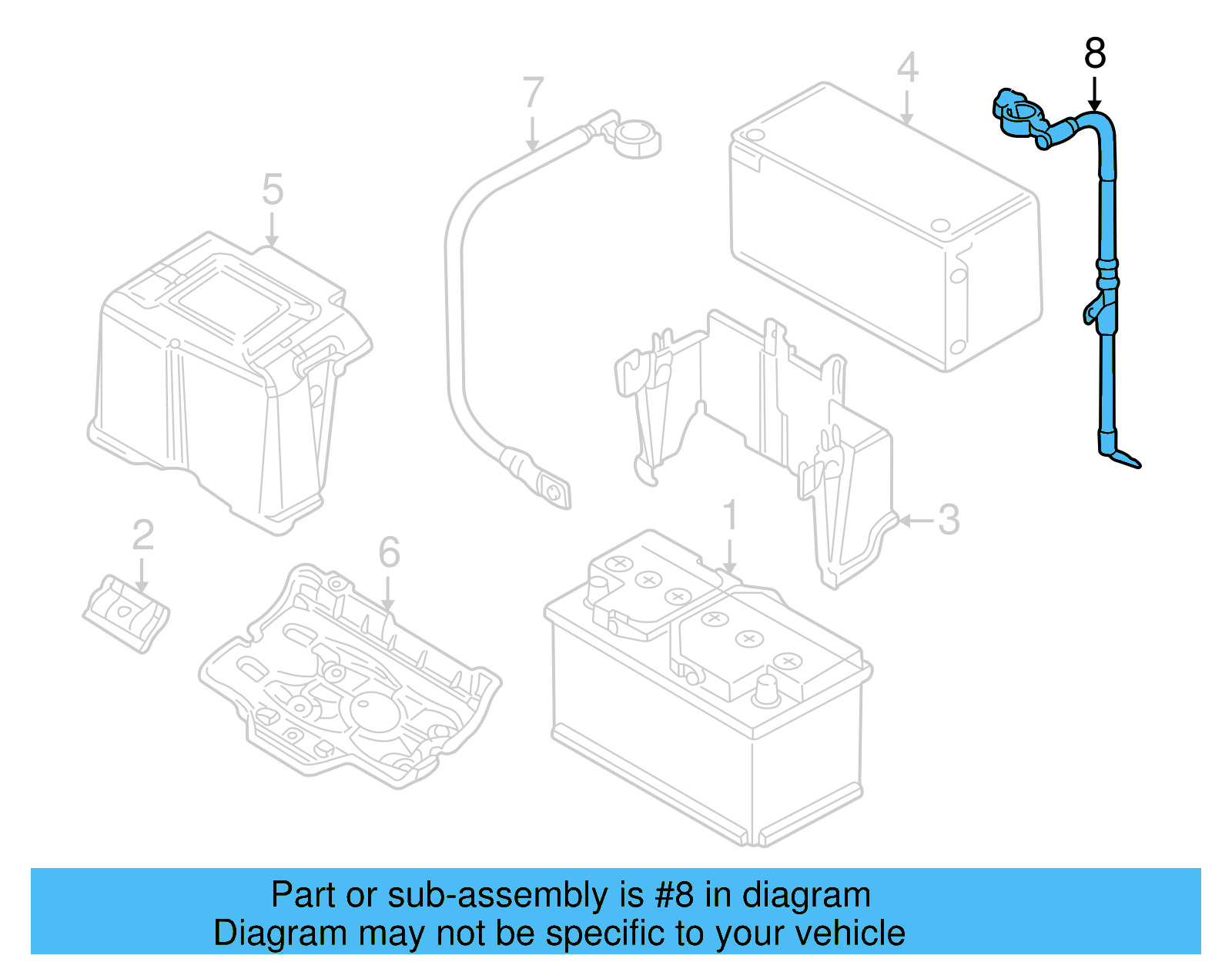 Negative Cable 1J0-971-235-P - View 17