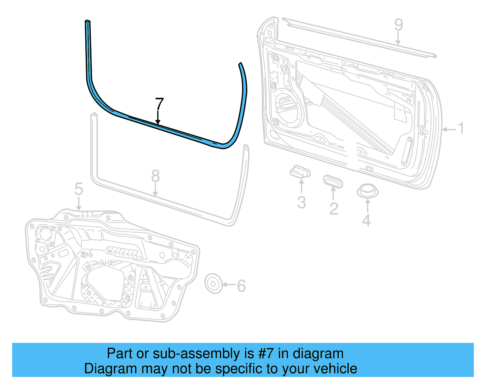 Outer Seal 1Q0-837-702-B - View 4