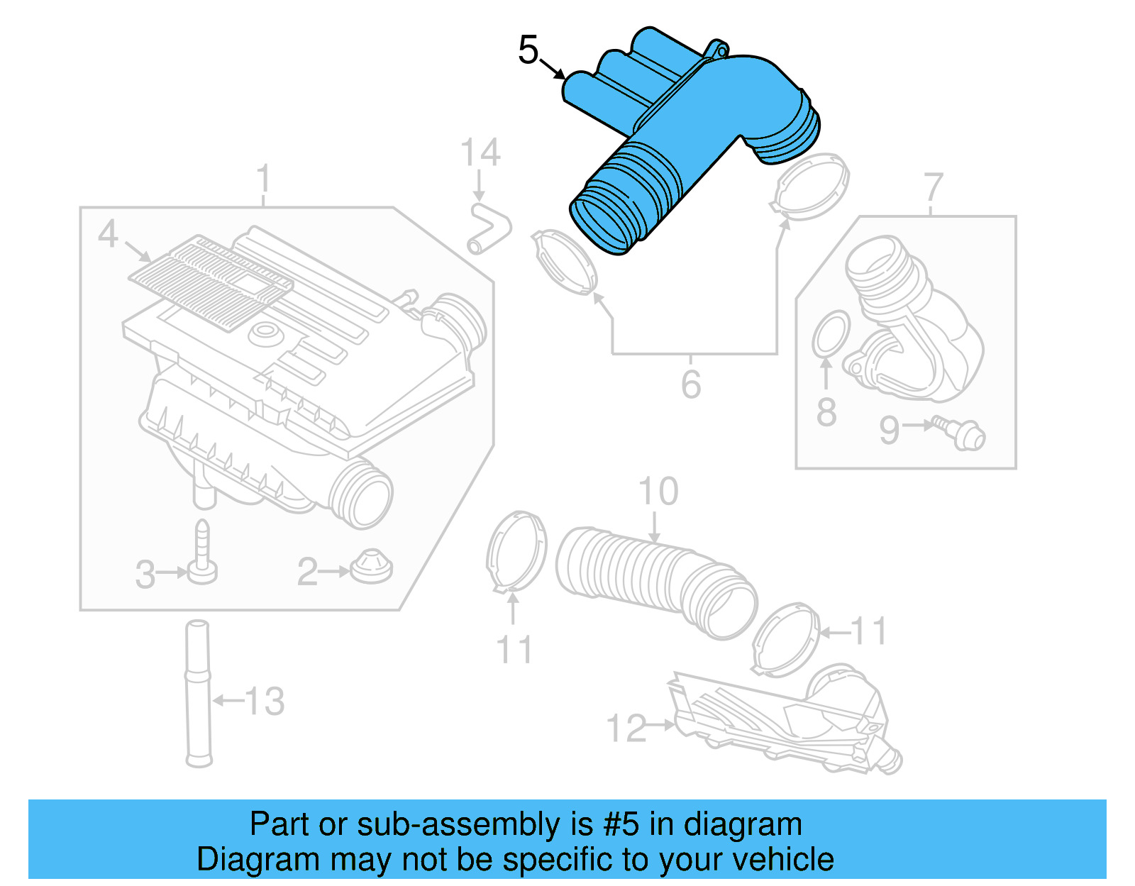 Intake Duct 04E-129-651-C - View 22