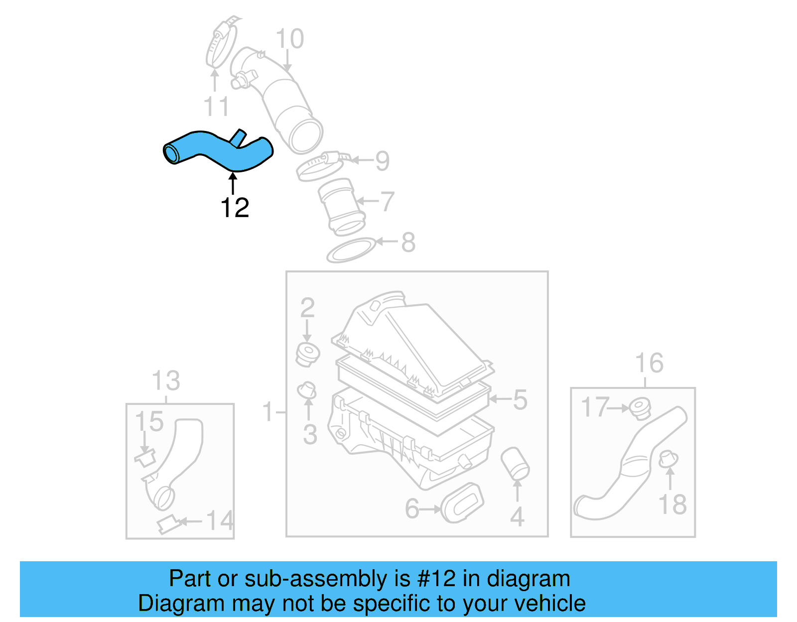 Vent Tube 07K-103-558-C - View 4