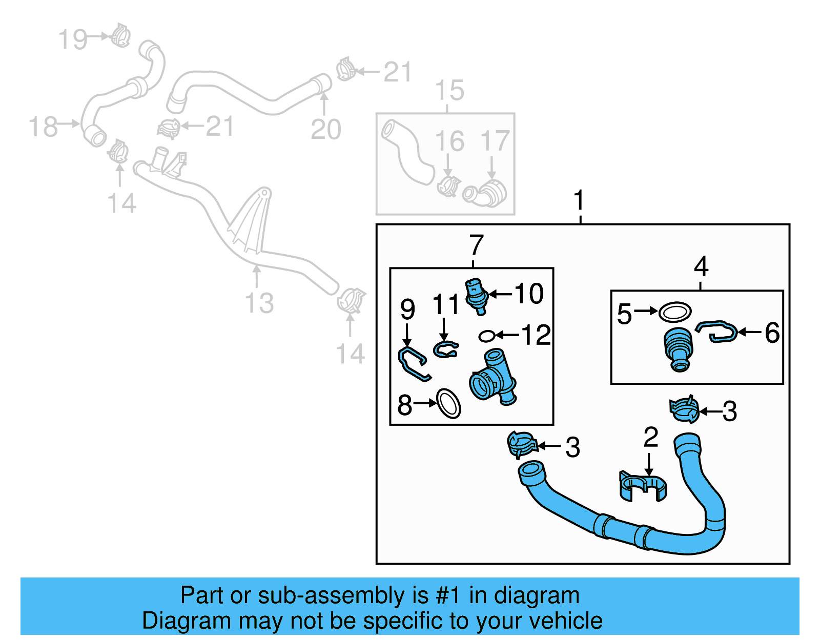 Hose Assembly 5QN-122-051-AC - View 9