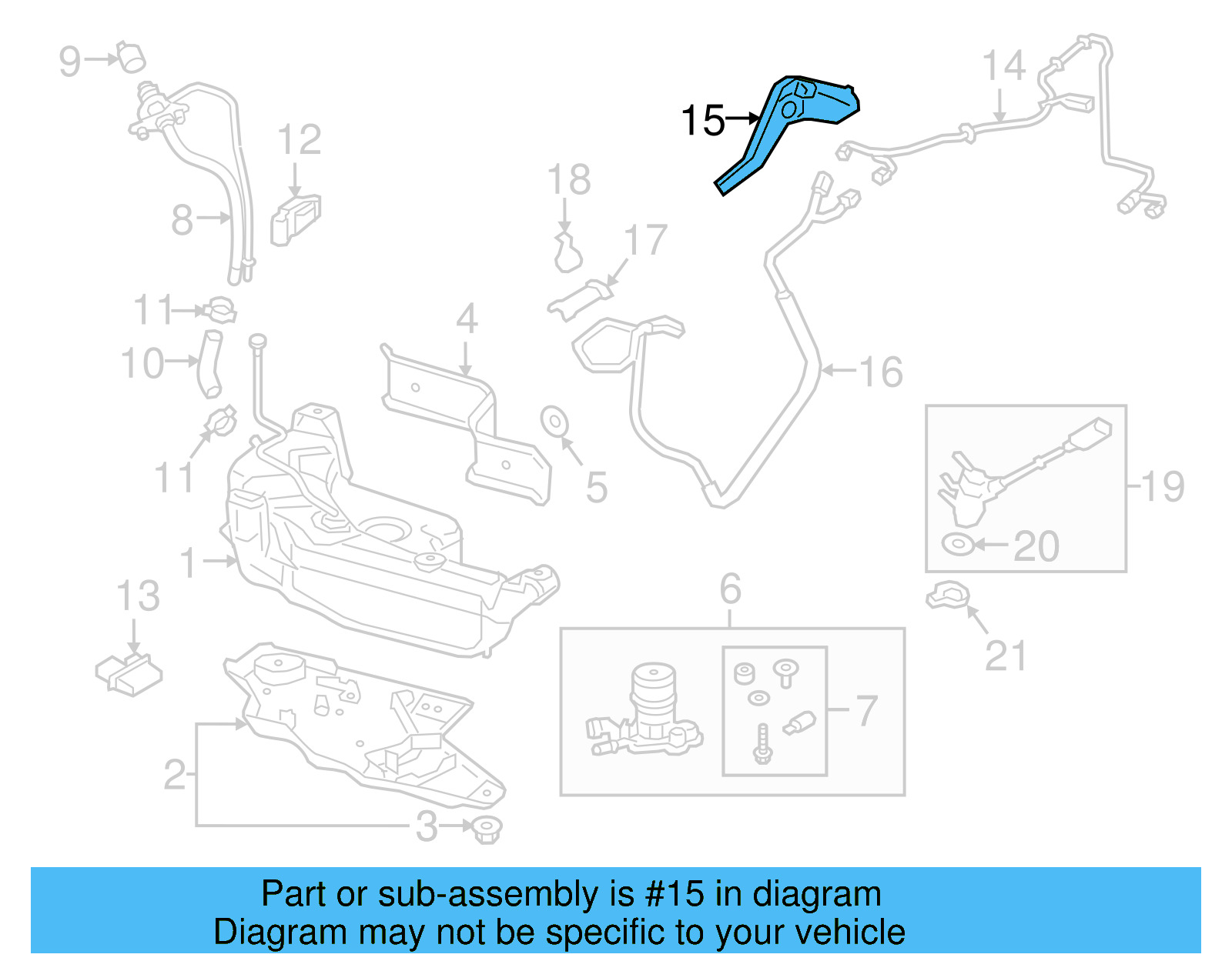 Bracket 5Q0-131-327-A - View 3