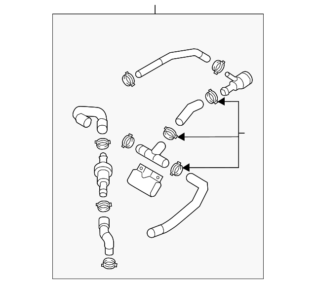 Hose & Tube Assembly 1K0-122-157-EN - View 2