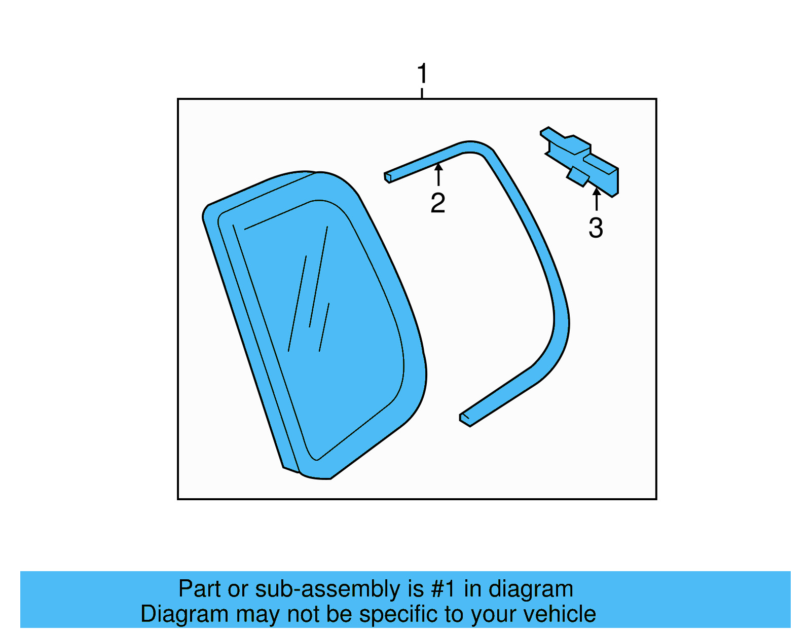 Quarter Glass 5N0-845-042-NVB - View 4