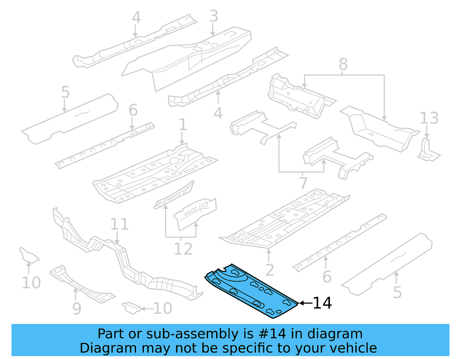Under 5C6-825-202 - View 6