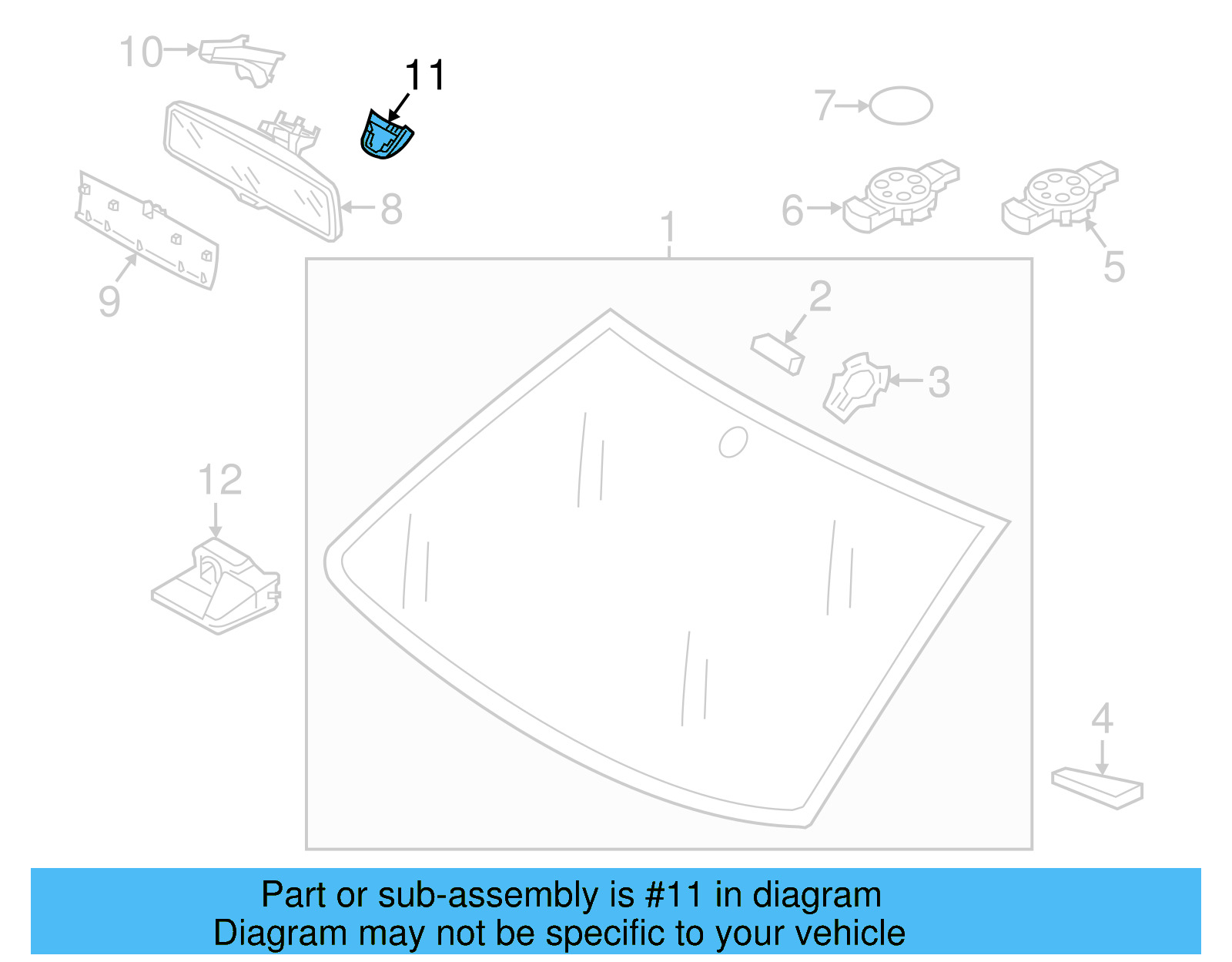 End Cap 5G0-858-548-9B9 - View 13