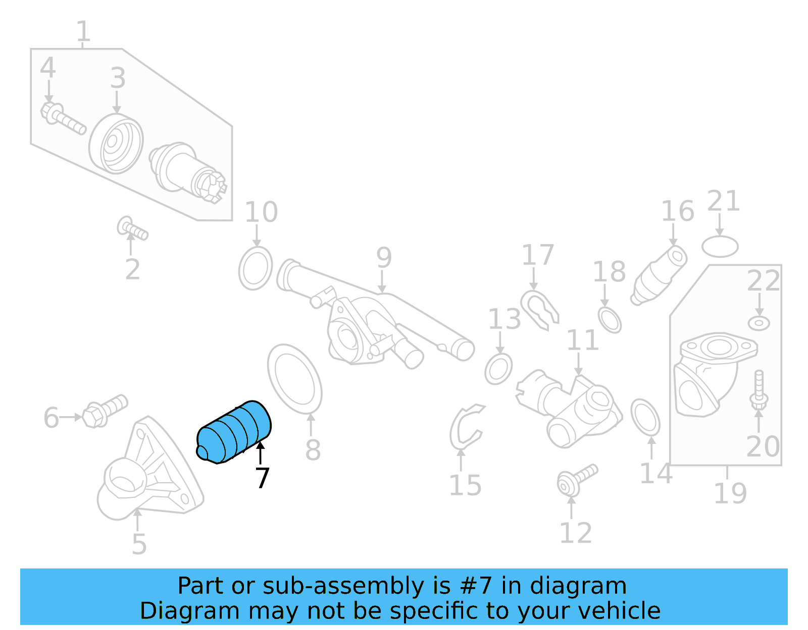Thermostat 03H-121-113-E - View 13