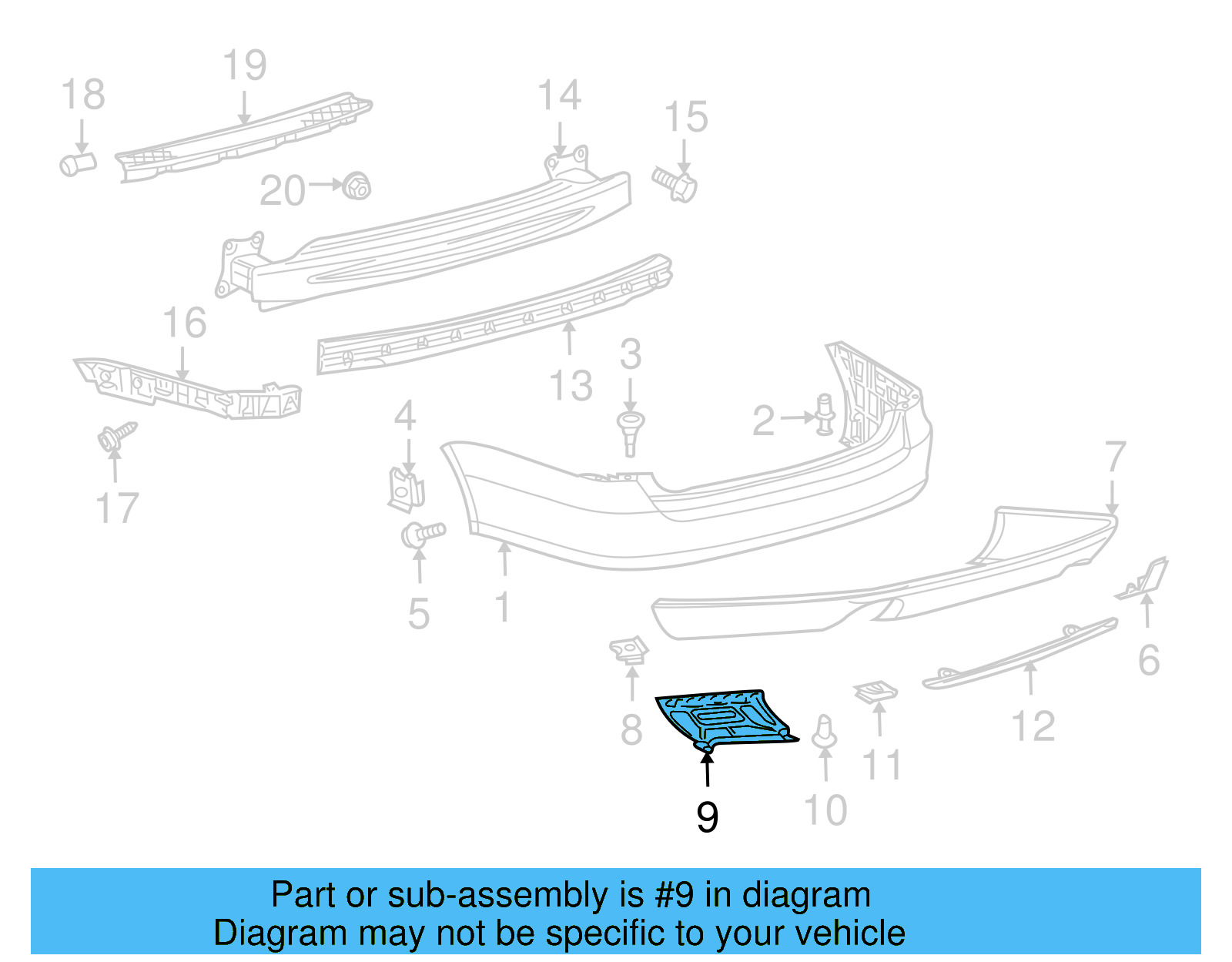 Heat Shield 1K9-825-715 - View 18
