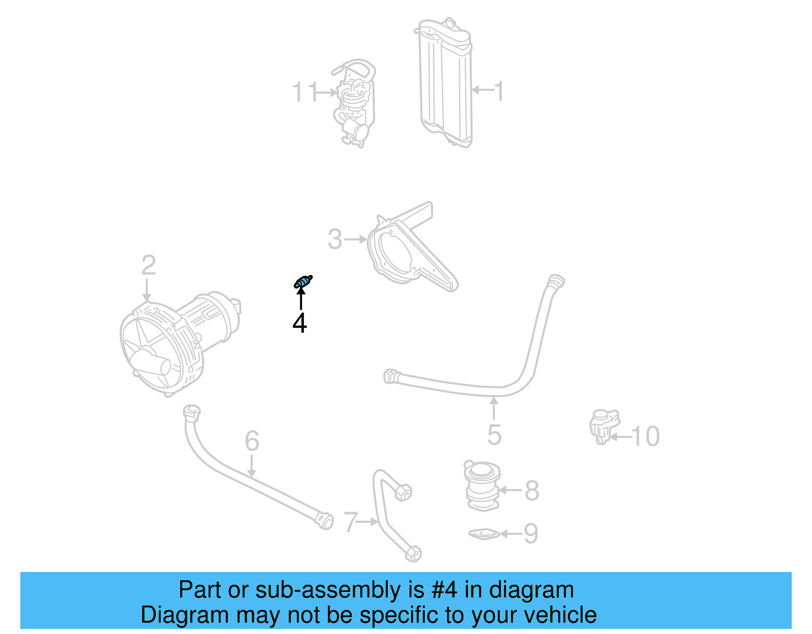Air Pump Mount Cushion 06A-133-567-A - View 27