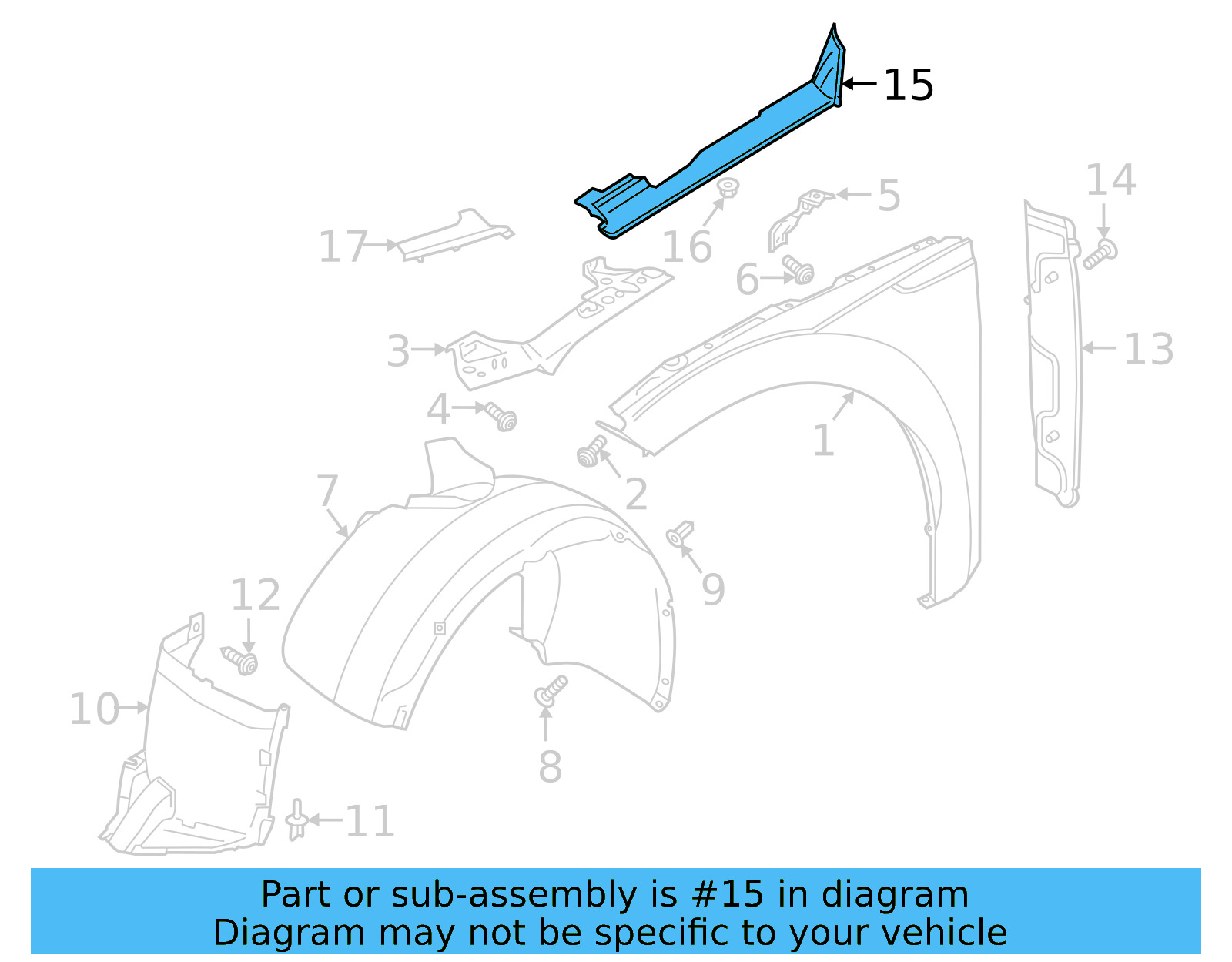Rear Cover 3G8-821-170-B - View 4
