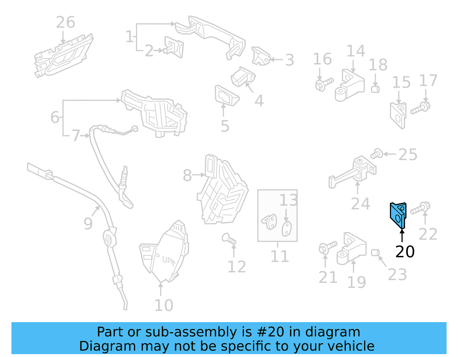 Lower Hinge 8X4-833-406-A - View 11
