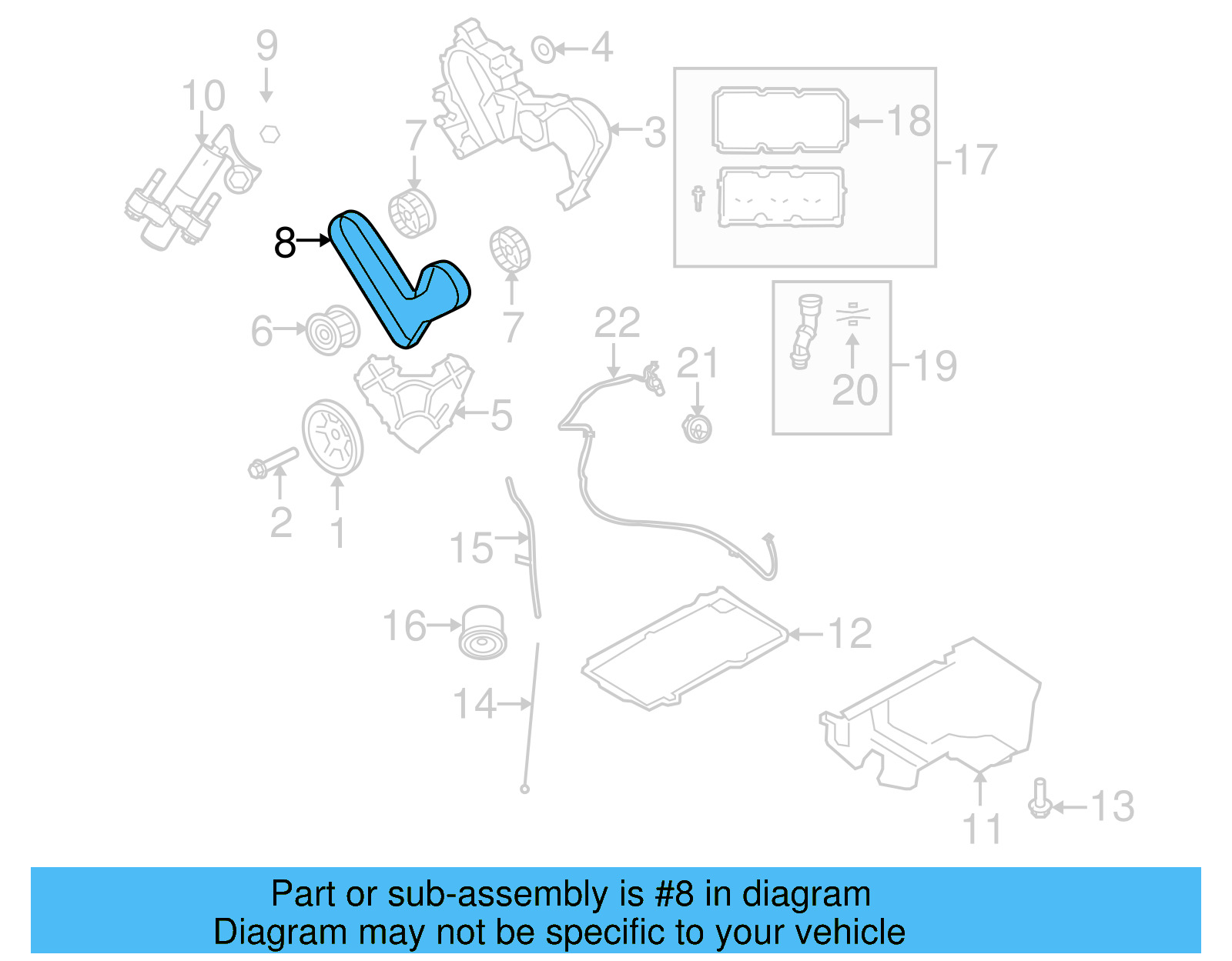 Timing Belt 7B0-109-119 - View 5