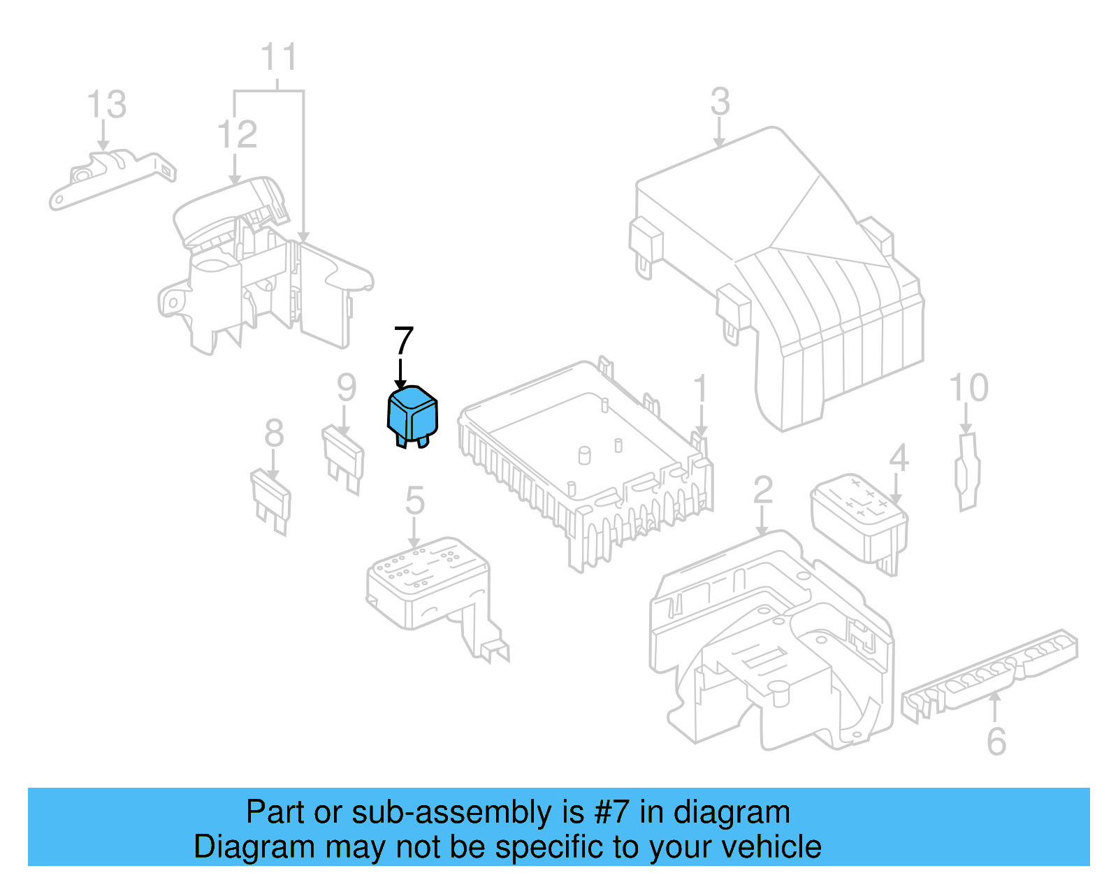 Fuel Pump Relay 191-906-383-C - View 11