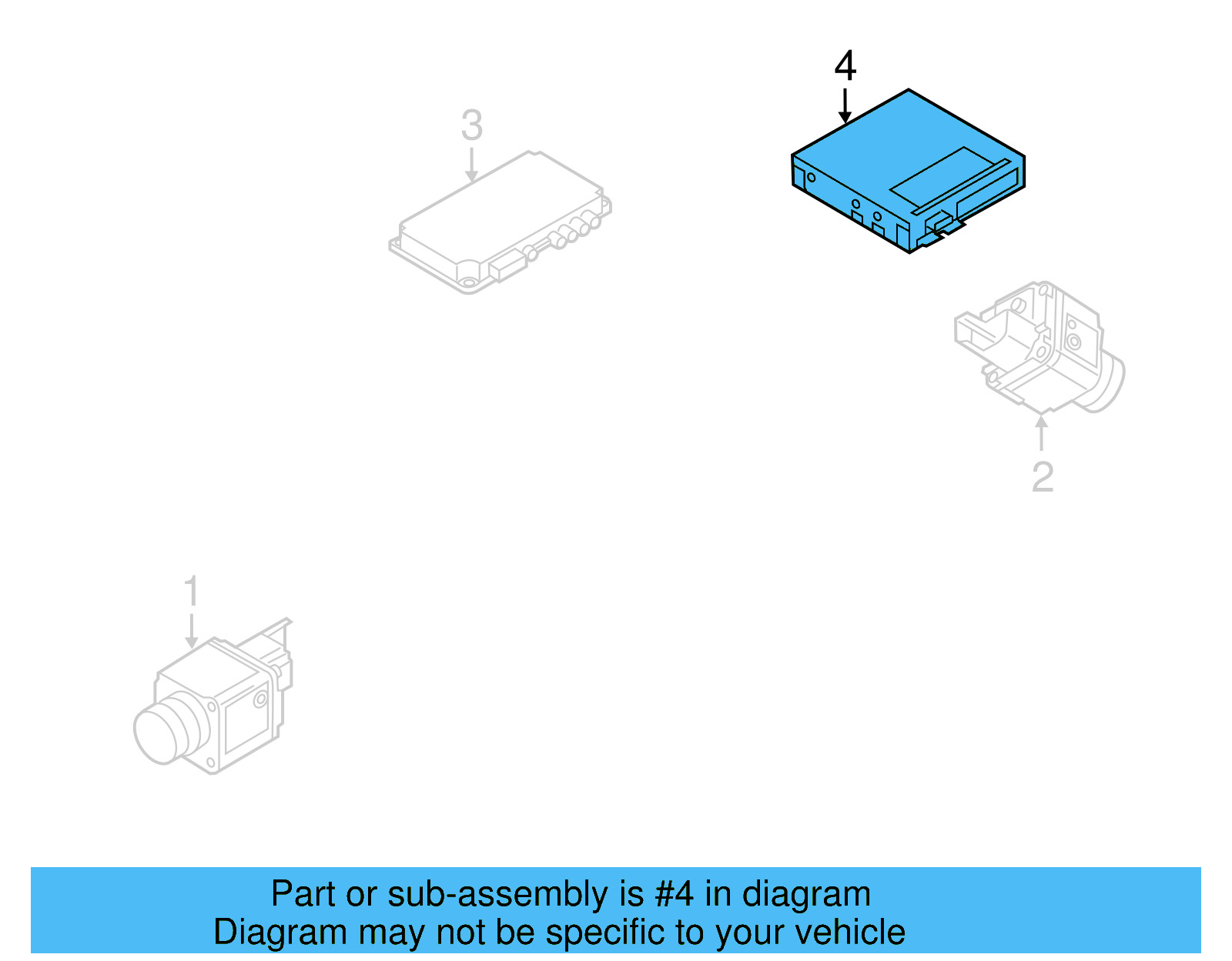 Control Module 7P6-907-441-A - View 6