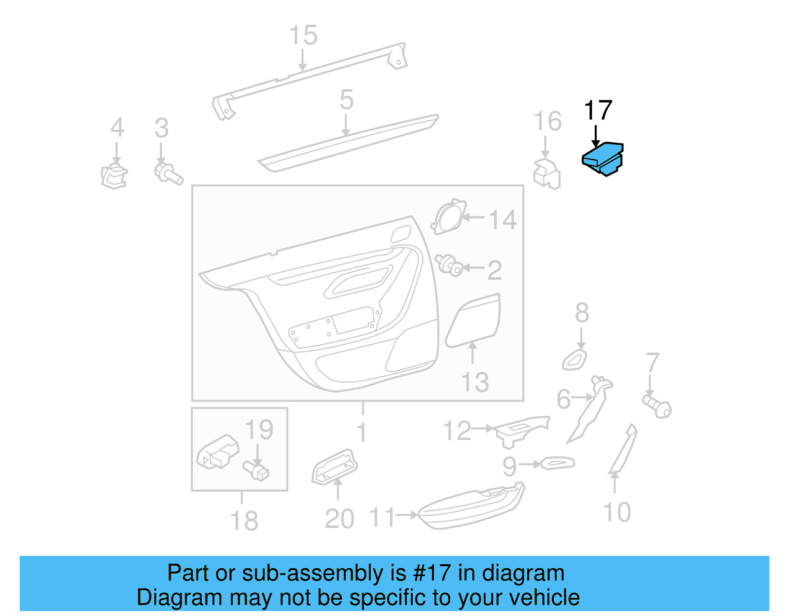 Lock Switch 1K0-962-126-B-REH - View 16