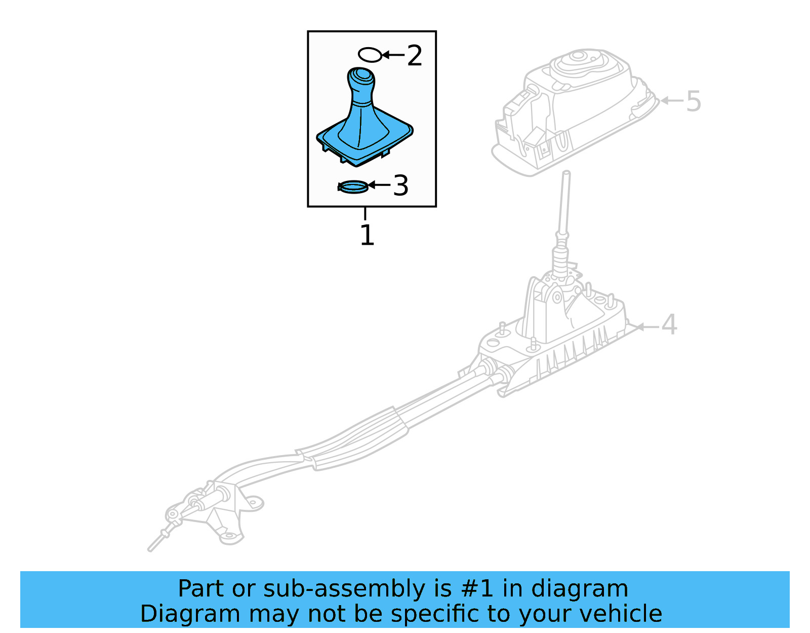 Shift Knob 17B-711-113-H-ZHT