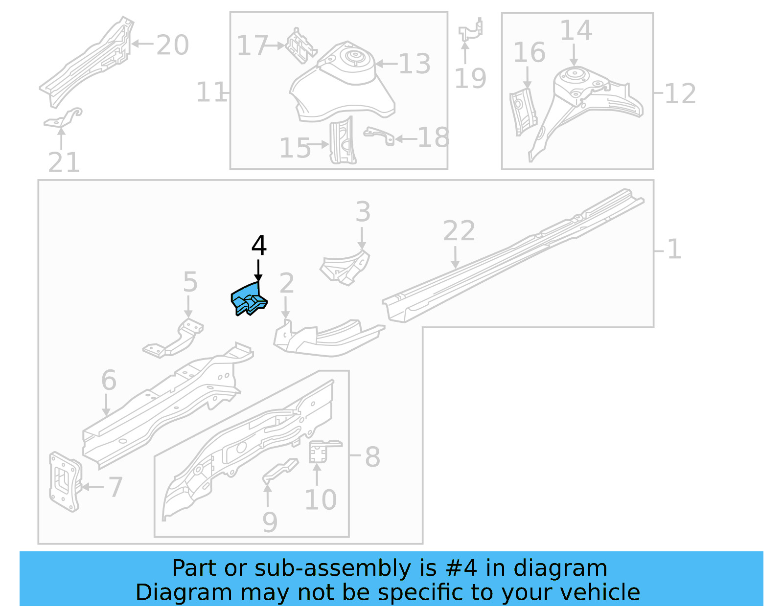 Lower Retainer 5Q0-803-127 - View 17