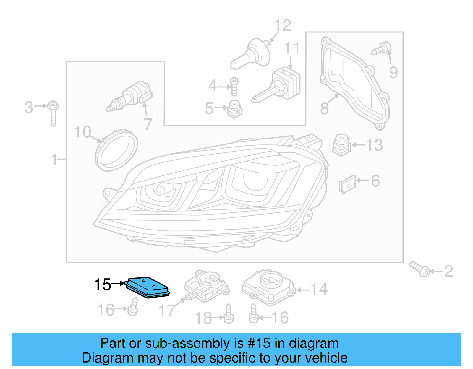 Control Module 3D0-941-329-D - View 2